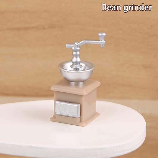 Realistisk Miniature Café Scene Modelsæt til Dukkehusentusiaster Samling