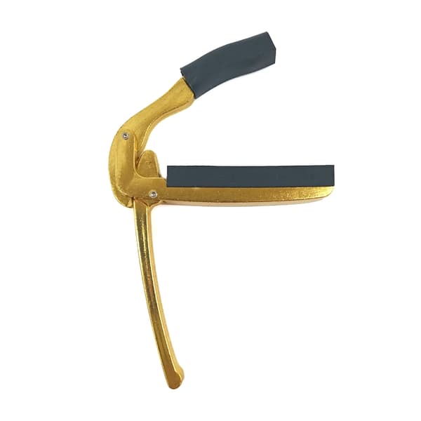 Universal Capo Clamp i sinklegering for elektrisk gitar Black