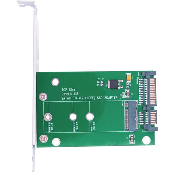 M.2 SATA3.0-stasjon til SATA3.0-adapter Rask hastighet 6 Gbps overføring for 2230