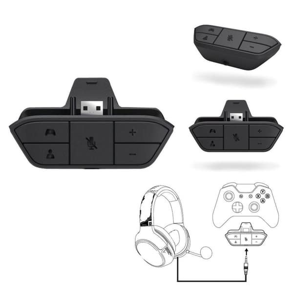 Hovedtelefon Konverter Adapter til Gamepad Lydtilbehør