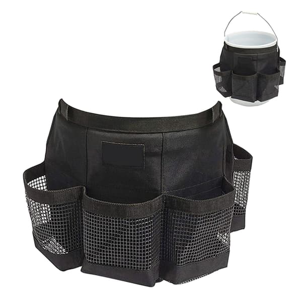 Opbevaringstaske til haveredskaber Spandorganizer med lommer til 3,5 til 5 gallon spande