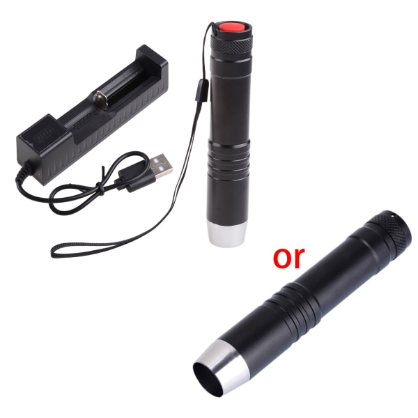 Expert Jade Ficklampa Batteridriven UV LED 395NM/365nm Violet Light 4 Filer