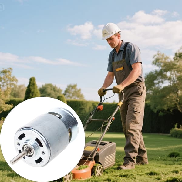 21V Gräsklipparmotor Kopparspole Precisionsgjutet Hus Värmeavledning