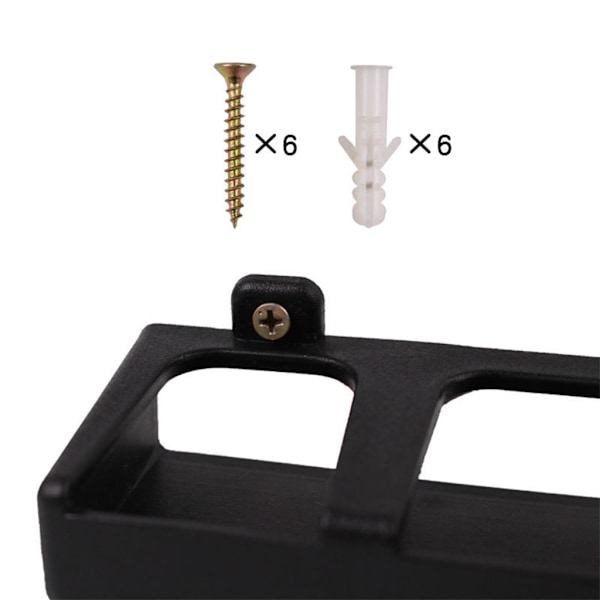 Fiske stang holdere EVA 6-stang 8-stang stativ vertikal stang holder veggmontering Horizontal 8 holes