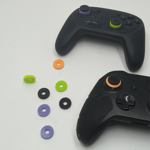 Ekstra Ringe Bevægelseskontrol Ringe til Gaming Controller 8 stk
