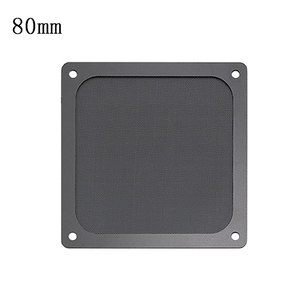 Magnetiskt dammfilter Dammtät Mesh Cover Nätgrillskydd med hål för PC Dator för case Kylfläkttillbehör