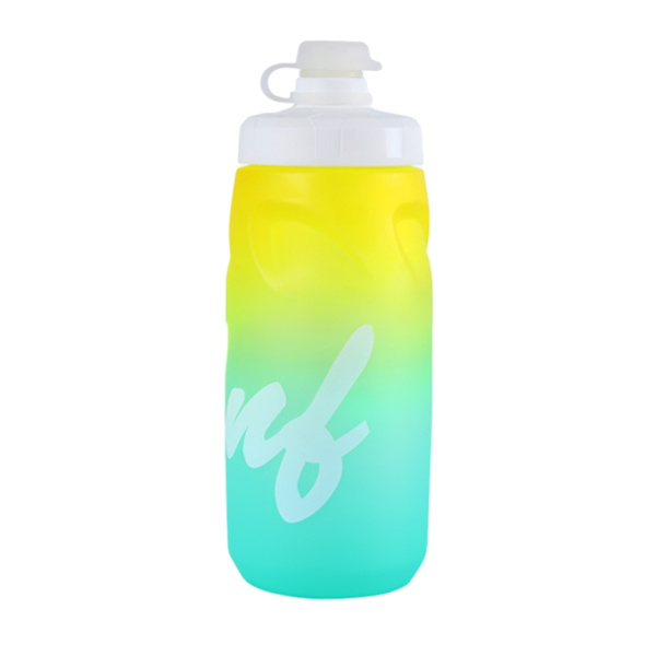 Sport Vattenflaska 620ml Squeeze Drickflaska för Utomhus Cykling, Cykel Pink gradient