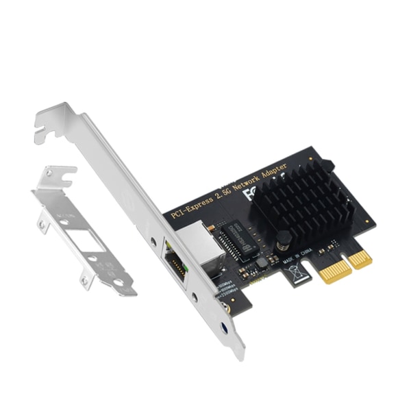 PCI Express PCI-E 1X nettverkskort 10/100/2500 Mbps RJ45 LAN-adapterkonverter
