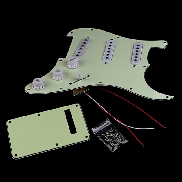 Single Coil Pickup Prewired loaded Pickguards Guitar Pickups AntiScratch Plate
