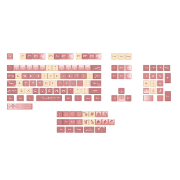 127 taster Taster XDA Profil Taster Tilpassede Taster for mekanisk tastatur