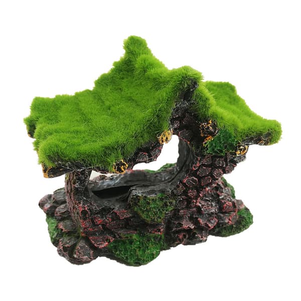 Fisketank Simulert Akvarium Resin Dekorasjon Skjulested Landskap Ornament