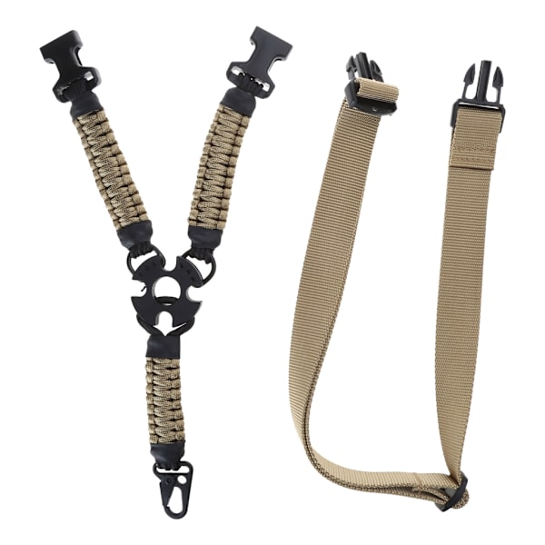 Kiväärihihna Airsoft-hihna 1 pisteen hihna Urheiluhihna Olkahihna Nylonhihna Black Color