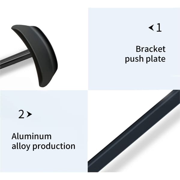 LED Headset Stand til PC, Pladsbesparende Design, Skrivebordsopbevaring