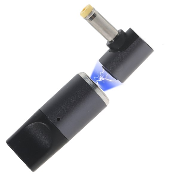 100W Magnetic Type-C till 2,5/3,0/3,5/4,0/4,5/4,8/5,5/6 mm för DC Power Jack Laddningskabel omvandlare för bärbar bärbar dator