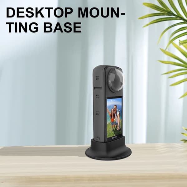 Silikone Stand Base Fleksibel Kamerabase Holder Sikrer Montering til X4 Kamera