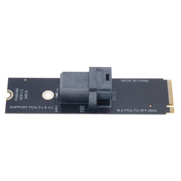 PCIe til SFF 8643 harddiskadapterkort, høyhastighets stabil overføring