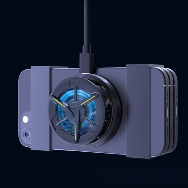 CX01 Phone Game Radiator Magnetisk sug Halvledare Kylning Kylning Artefakt Fläkt för spelande spelare