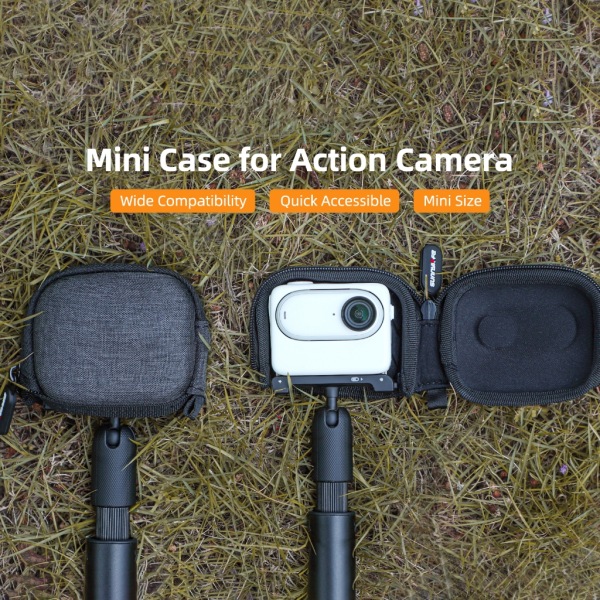 Kamerahusväska Case för GO3/Action 3 Kamerahushållare Fodral Bottenöppningsskydd Enkel att installera