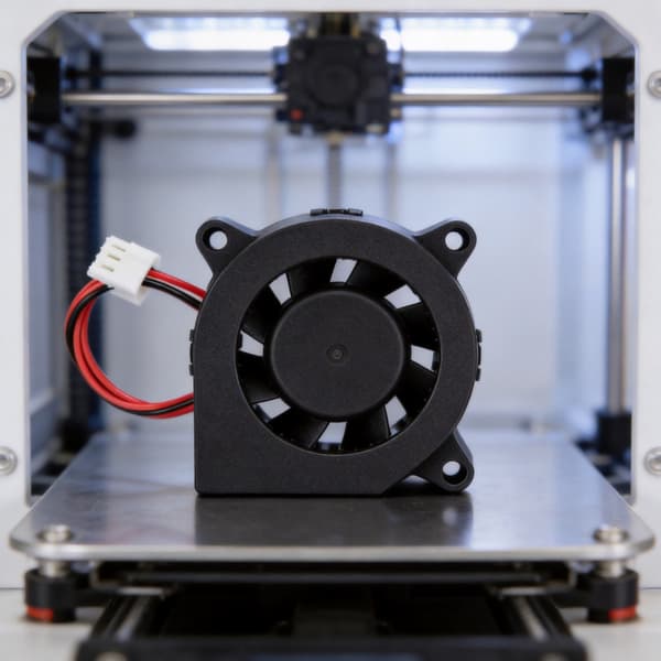 4020 Højhastighedsblæser til 3D-printer 12/24V Ventilationskøleblæser