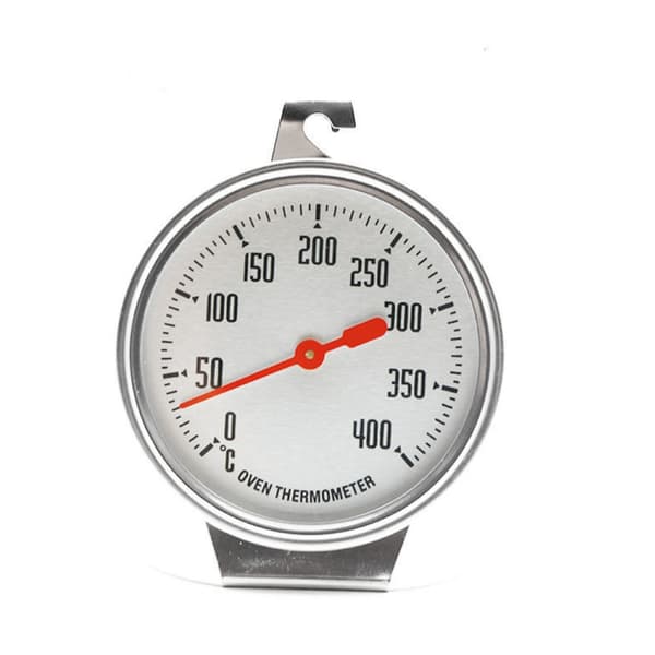 400°C Ovnstermometer i rustfritt stål Mini Skive Stående Temperaturmåler