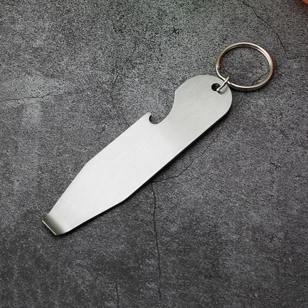 4 stk. Flaskeåpner Drikkeflaskeåpner Nøkkelring for Campingfester