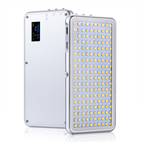 Fotografi Fill Light Bi-Color Dimbar 3500K-5600K Lighting Fill Lampa för direktsändning Mobiltelefon Självfoto