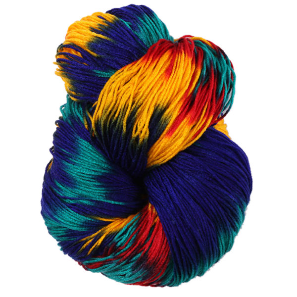50 g blandet farverigt strikkegarn Akrylfiber Blødt Anti-Pilling farvet håndstrikket hækletråd til DIY Craft Sweater