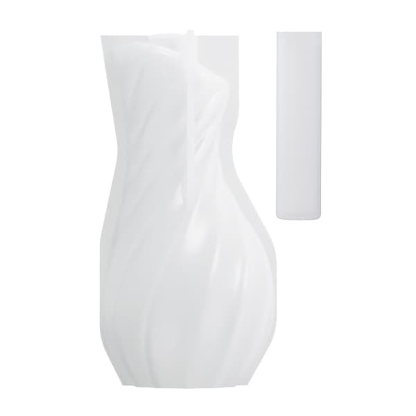 Stribede silikone vaseforme til blomstervase epoxy resin silikoneforme