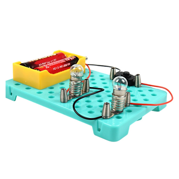 Serie- og parallellkrets eksperiment elektronikk eksperiment kretsenhet