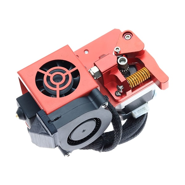 MK8 Upgrade Direct Drive Extruder Kit 12V/24V Hotend Ekstruderingssæt med Pulley Turbo Fan til Ender 3 CR-10 Series