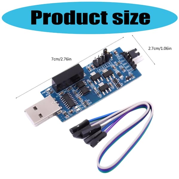 Tehokas USB RS485 -sovitin CH340 Optisesti eristetty sarjamoduuli
