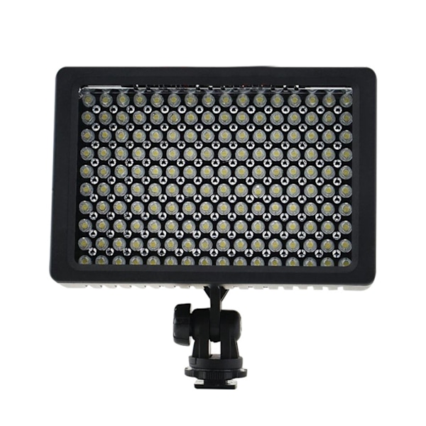 LD-160 LED-videolys, bærbare videolamper på kameraet 5400 / 3200K dæmpbart Vlog-lys til DSLR-kamera videokamera