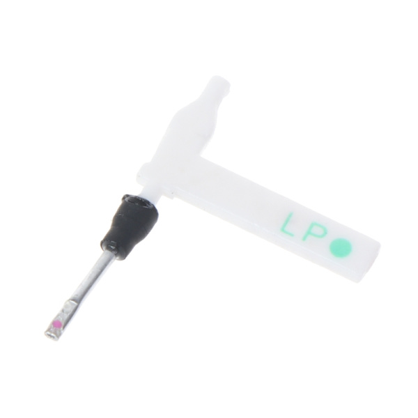 Dual Stylus levysoitin Vaihda Stylus kosketuskasetti Double Ruby ja Sapphire Stereo Stylus -neulat soittimella