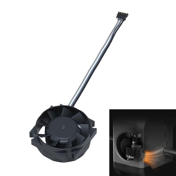 25X10Mm Hotend køleventilator udskiftning hydraulisk ventilator 3D-printerkøling