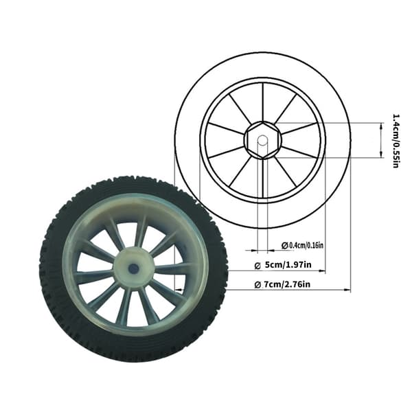 Växelmotorfäste 37 mm metallfäste för modellmontering