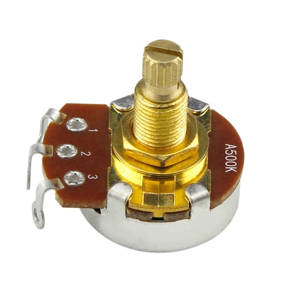 A500K Gitarrpotentiometer Volym Tonkontroll Potentiometer Förstärkare Elgitarrdelar