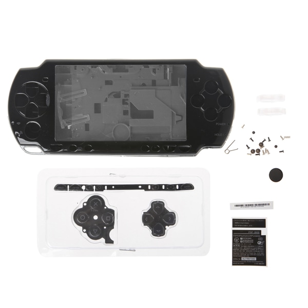 Hus för case för skydd Cover för PSP, ersättningsskydd mot dropp för set med knappsats för PSP 2000/