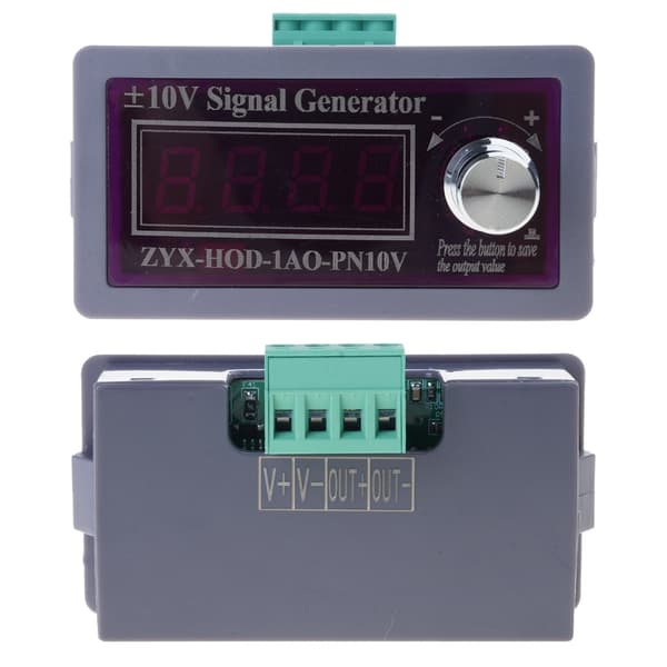 Volt Sources Signalgenerator -10v/+10V+5V/0-10V Spänning Analog Simulator DAC