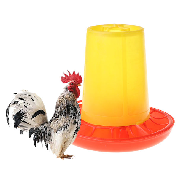 Chick Feeder Drinker Container Kyckling Water Dispenser Automatisk fjäderfämatare Waterer för små fjäderfä Kyckling Ankor Fåglar