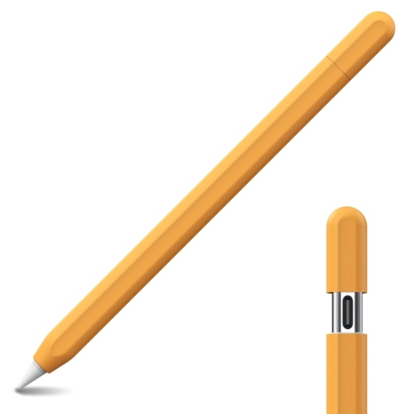 Modernt och funktionellt skydd för Pencil 3(USB C)-skydd Sofistikerat utseende Orange