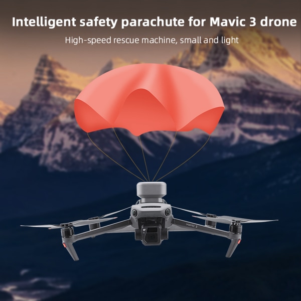 Automatisk flygsäkerhetsfallskärm för Mavic 3/AIR/AIR 2/AIR 2S/för Mavic Pro/för Mavic 2 Drone Flight Safety for Pro Manti 3