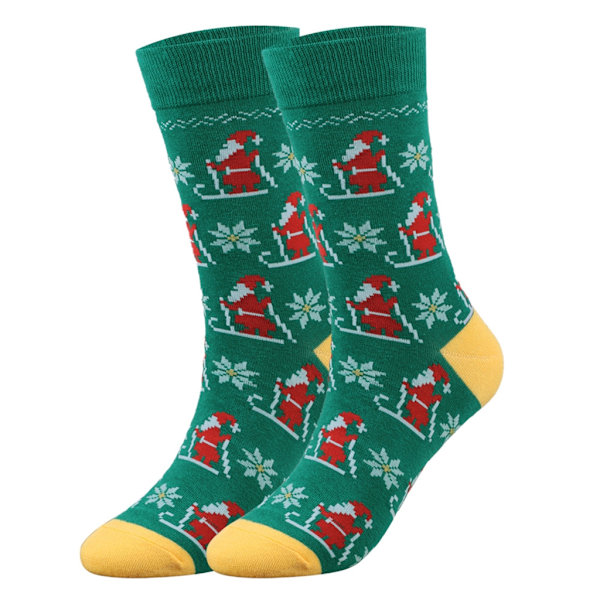 Novelty Crew Socks Casual Boot Sukat Hullut Hauskat Nilkkasukat Joulusukat