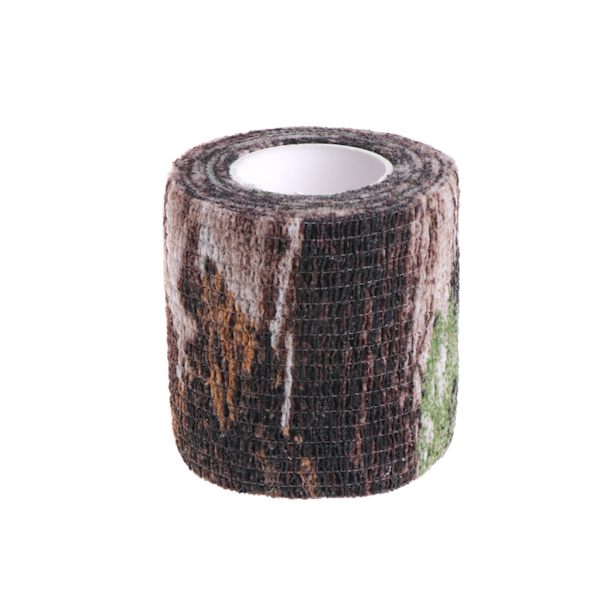 Militär Camo Stretch Form Bandage Självhäftande Skyddande Kamouflage Tejp Wrap Sammanhängande Bandage Utomhustejper