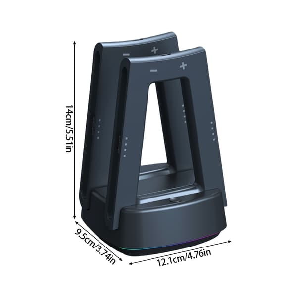 Universal Gaming Controller Opladningsdock Holder 4 Enheder Samtidig