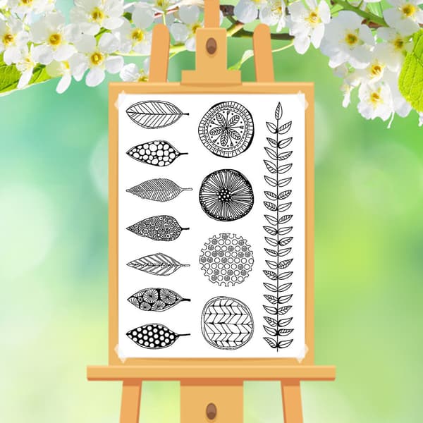 Transparent Klar Silikone Stempel/Segl til DIY Scrapbooking Kortfremstilling