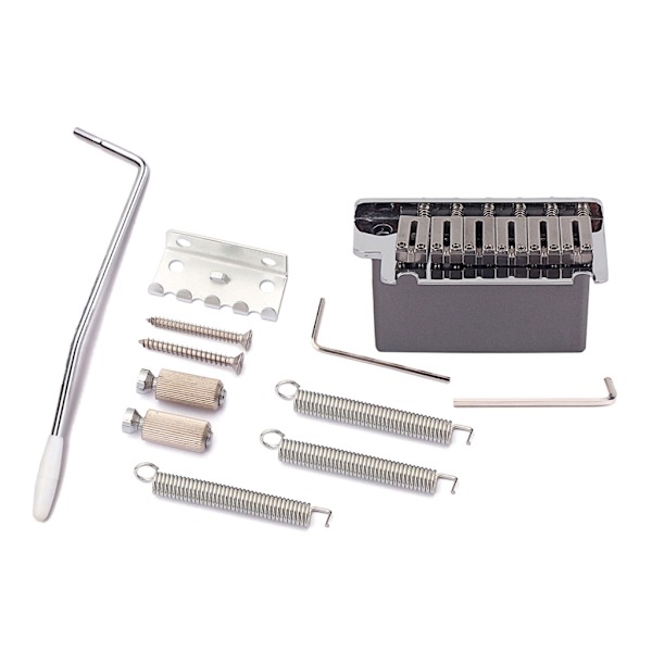 Tremolo Bridge Set for Strat Elektrisk Gitar Erstatningsdeler
