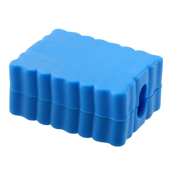 2 stk. 32-hulls sekskantbit-organisator for 25 mm lengde, 6,35 mm diameter bits, plast