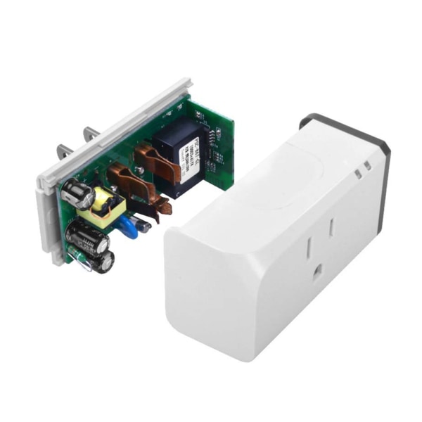 Uppgraderat Smart Plug Trådlöst fjärrkontrolluttag med energiövervakning och timer för amerikanska standardenheter för hushåll