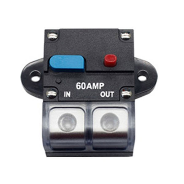Circuit Breaker 12V-48V med afbryderknap 50-300Amp Solar Breaker til Marine ATV Trailer Audios Inline Vandtæt
