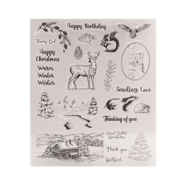 Julefrimerker Klare Silikonstempler Jule Scrapbooking Stempler